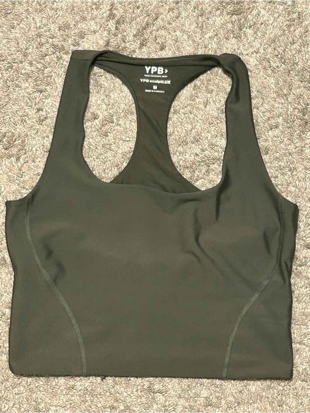 Abercrombie & Fitch YPB SculptLux Top - Size Medium
